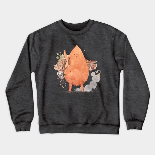 sweet potato Crewneck Sweatshirt by YohanSacre